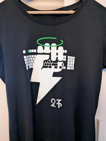 C3 Angel Logo on Shirt