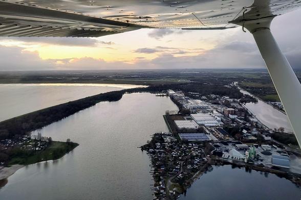 Banter See seen from 800 ft