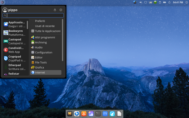 a breve rilasceremo Lorena, in stile Mac OS