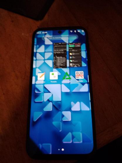A FairPhone 5 with postmarketOS and GNOME Shell Mobile