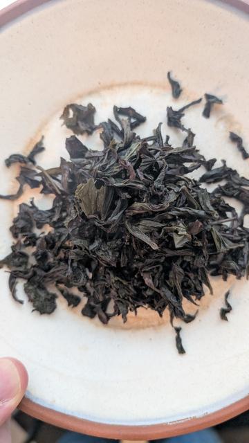 Spent rock tea leaves