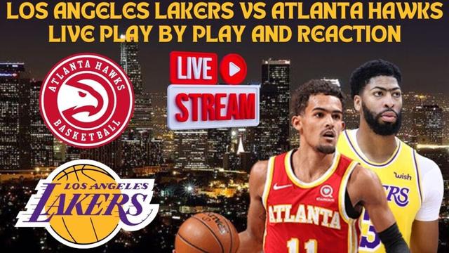 *LIVE* | Los Angeles Lakers Vs Atlanta Hawks Live Play By Play & Reaction #nba