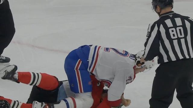 Patrick Maroon Drops 🥊 Gloves 🥊 With Arber Xhekaj