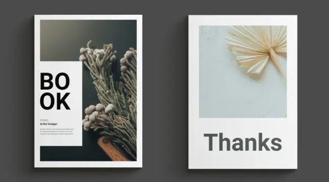 Minimalist Adobe InDesign Template for Books, Magazines, or Portfolios