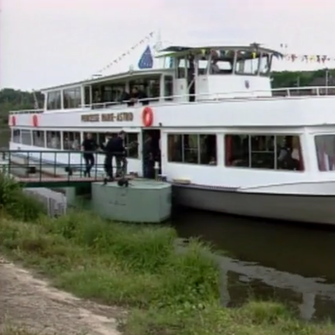 A photo of Marie-Astrid boat where the Schengen agreement was signed.