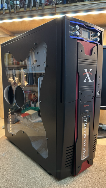 Schwarzes Pc Gehäuse Thermaltake Xaser