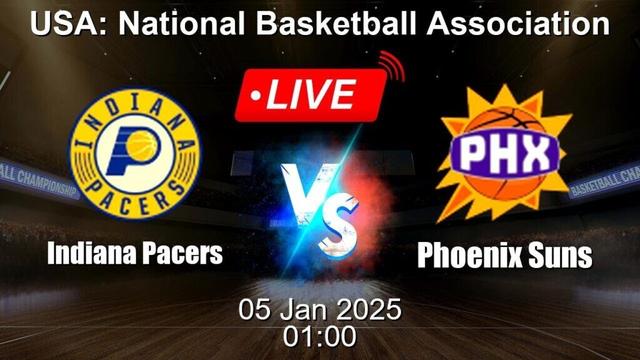 🔴 LIVE: Indiana Pacers vs Phoenix Suns - Live Basketball Score
