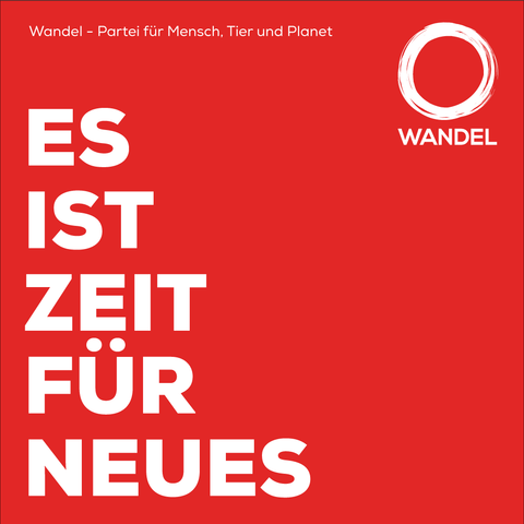 Es ist Zeit für Neues