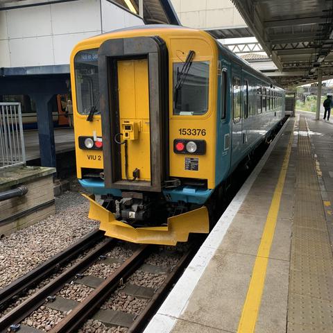 Real Class 153 Inspection Train