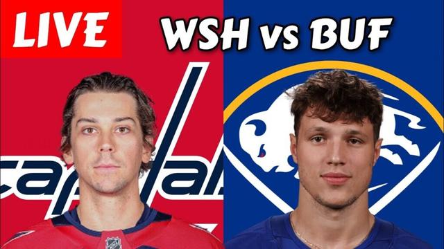 Buffalo Sabres vs. Washington Capitals | NHL Livestream (Live Reaction) - 1/6/25