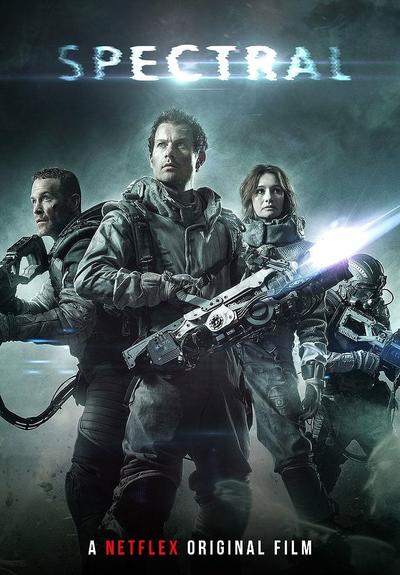 4 futuristic soldiers face off against an unknown enemy.