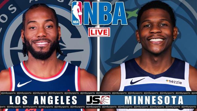 LA Clippers vs Minnesota Timberwolves NBA Live Scoreboard 2025