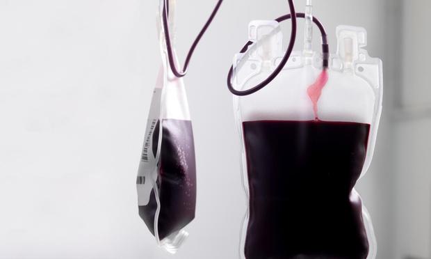Bolsas de sangre tras una donación, en una imagen de archivo. (Getty Images / Science Photo Libra)