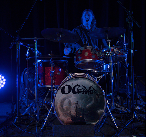 the drummer from the pirate band O'Craven