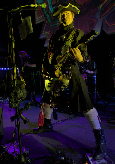 another dashing picture of one of the rock and roll pirates of O'Craven