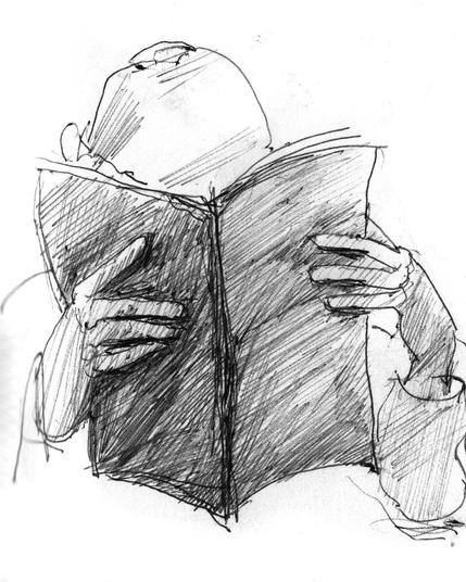 Man reading