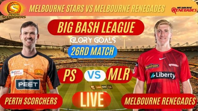 🔴Live: MLR vs PRS 26th Match, BBL 2024-25 #livescore #livestream