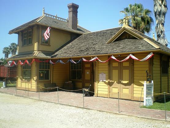 the old Palms Station, at Heritage Square