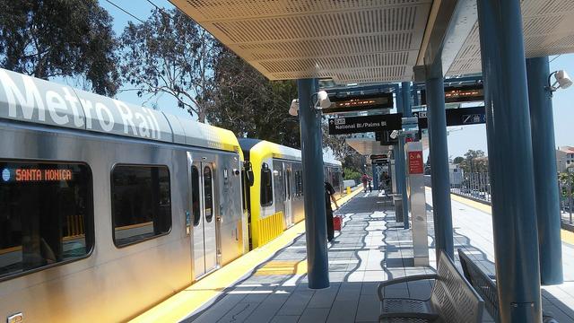 the new Parlms Station on the Expo Line