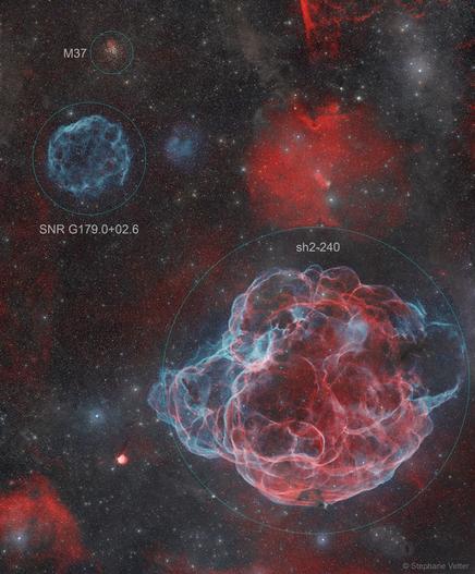 Portraits of the aftermaths of supernovae.
