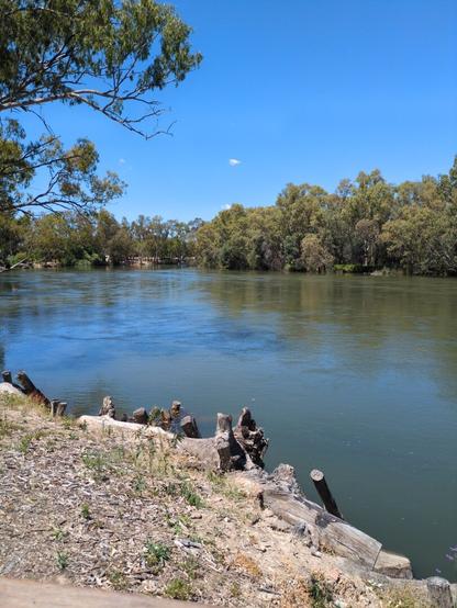 The mighty Murray River is the longest in Australia. It snakes its way through parkland that runs through the middle of Albury–Wodonga.