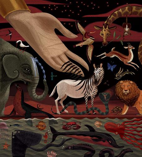 Epimetheus creates the animals. A picture by Pep Montserrat.