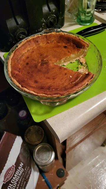 Home made pie