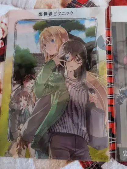 Sorawo and Toriko messing with Akari and Natsume