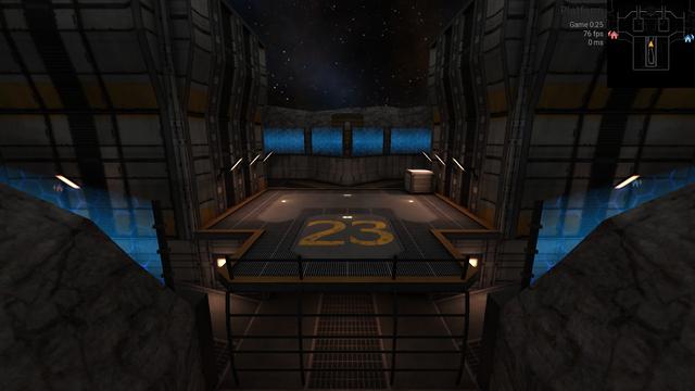 Platform 23 spectator scene.