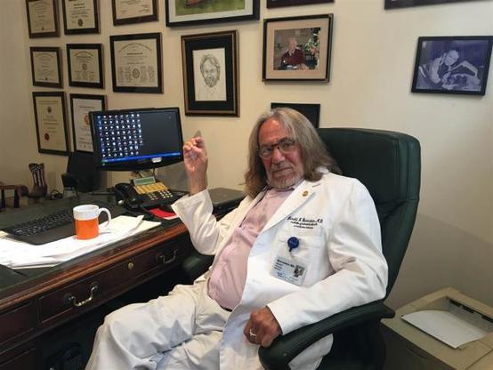 Trump's "doctor" who wrote a false health assessment of the then to be president.