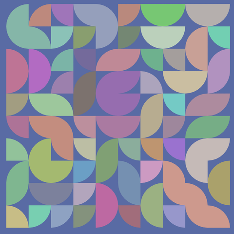 #genuary9 The textile design patterns of public transport seating. #genuary #genuary2025