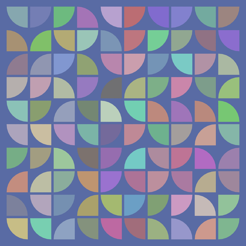 #genuary9 The textile design patterns of public transport seating. #genuary #genuary2025