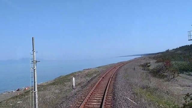 【前面展望】JR大湊線　野辺地→大湊（はまなすベイライン大湊線）　2024年