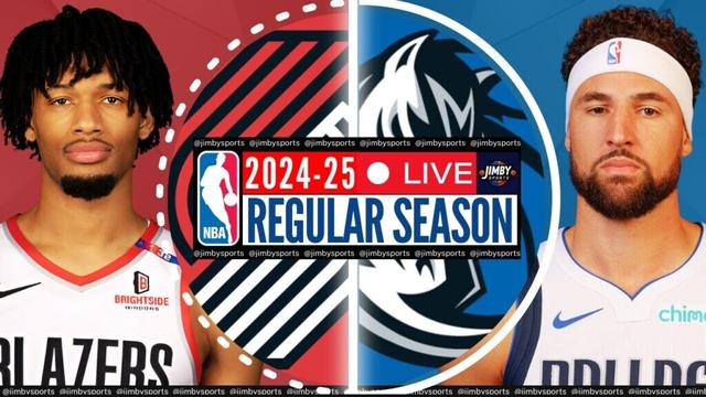Portland Trail Blazers vs Dallas Mavericks NBA live Play-by-Play Scoreboard Today