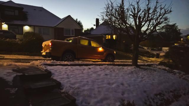 The #PrideOrange #WarMachine can withstand #SomeCold... #IT's #StillAMachine