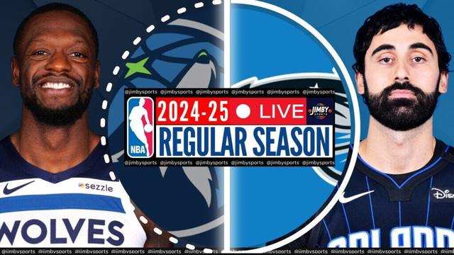 Minnesota Timberwolves vs Orlando Magic NBA live Play-by-Play Scoreboard Today