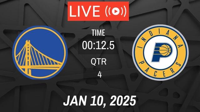 NBA LIVE! Indiana Pacers vs Golden State Warriors I January 10, 2025 Warriors vs Pacers 2K Live