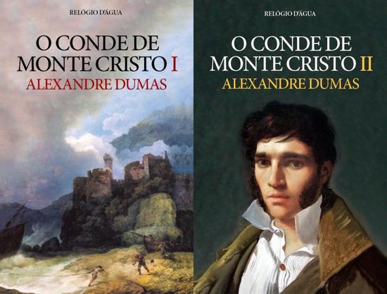Capa do livro O Conde de Monte Cristo Vol. I e II
Editora Relógio D'Água