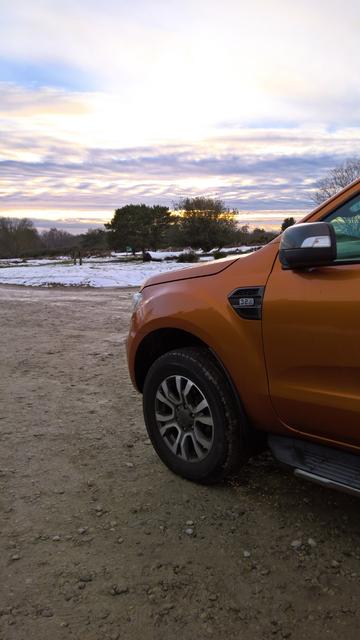 The #PrideOrange #WarMachine can withstand #SomeCold... #IT's #StillAMachine