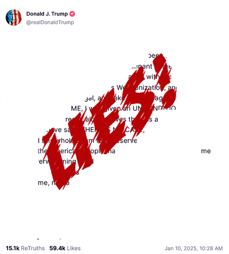 Chumps "tweet" with the text removed except where he says "me"... cuz, let's face it, everything is about Chump.