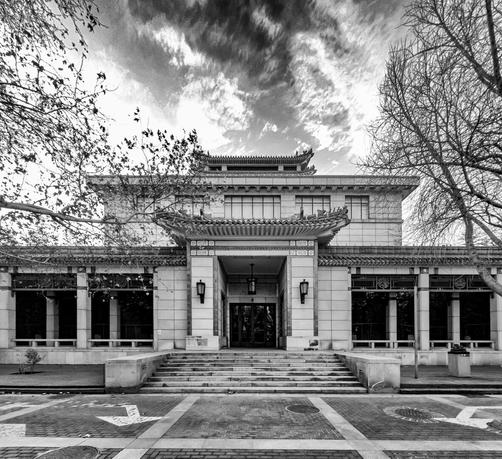 Side entrance of the National Art Museum of China