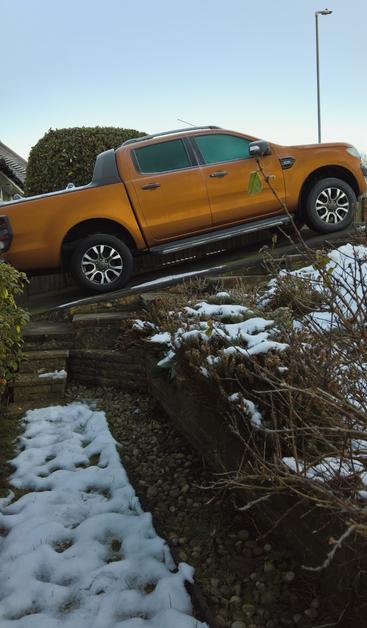 The #PrideOrange #WarMachine can withstand #SomeCold... #IT's #StillAMachine