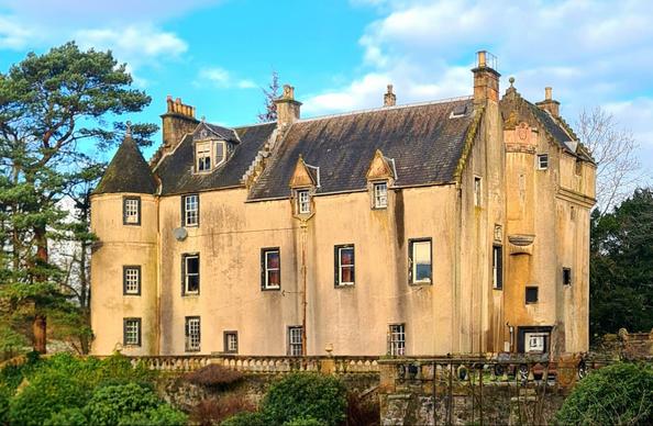 A 16th Century Scottish Tower House near Glasgow.