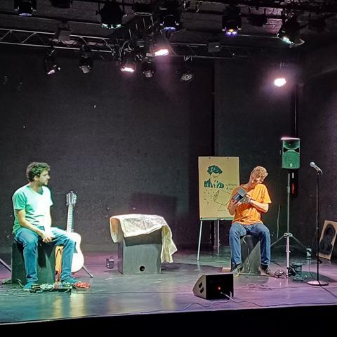Le projet « Résistances » avec le collectif d’artistes de La Cahute au lycée Louis-Bascan, à Rambouillet (78).