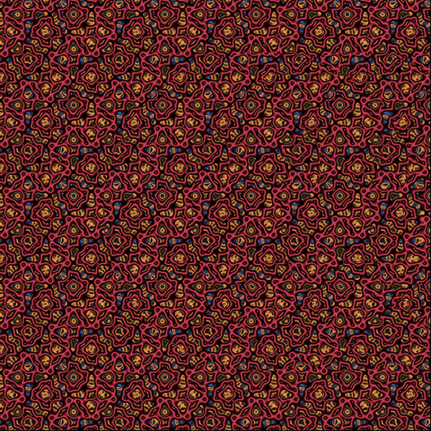 The same fractal image, but this time when viewed as an autostereogram, a 3D smiley face appears.