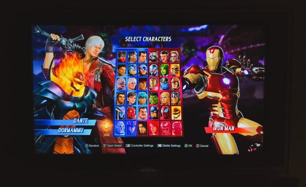 #MarvelVsCapcom: #Infinite #CharacterSelection