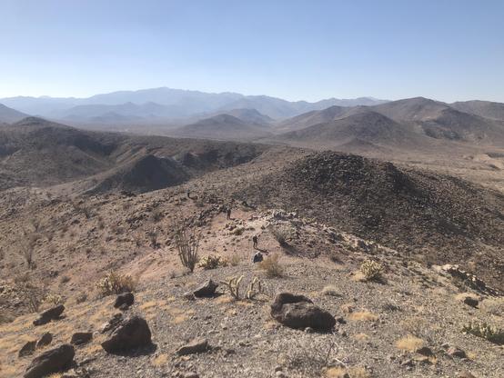 This photo shows the view from Red Hill.