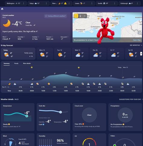#SomeWeather presented by #CaptainRedBeanBear