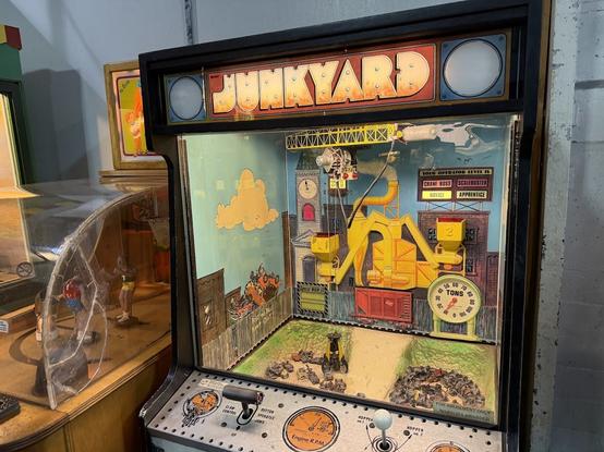 Junkyard, a mechanical arcade game.