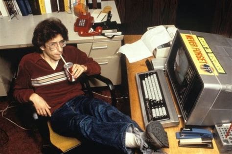 Kevin Mitnik sitting, feet on desk drinking a Coke with a straw, trying to convince you he’s cool, in control and can hack any machine. In reality he’s trying to hack you, the person 

source https://en.wikipedia.org/wiki/Kevin_Mitnick